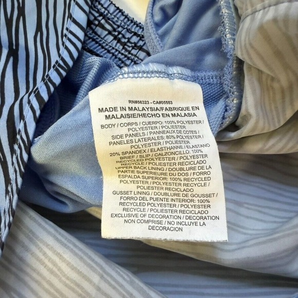 NIKE Womens Dri-Fit‎ Lined Running Shorts - Size M - Blue, Black - Picture 6 of 6